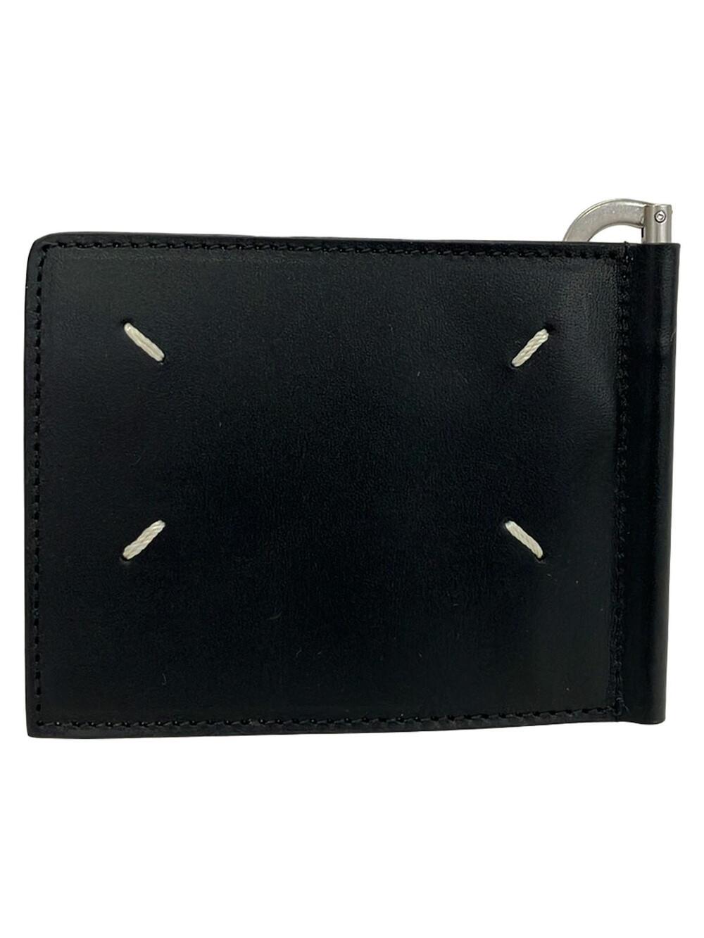 Maison Margiela Black Leather Bill #376433M50B